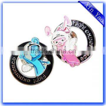 Factory Free Sample Promotion Gold Guitar Musical Metal Lapel Pin