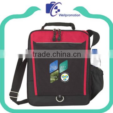 Hot selling shoulder organic messenger bag 15.6