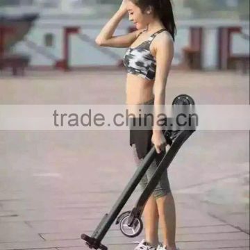 2016 new portable folding adult lightest carbon fiber electric scooter