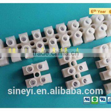 Sineyi Yuyao Made in China Screw Bras PA Lighting Radiation Resistance 12 Wire Terminal Block
