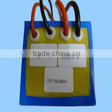 li-ion polymer battery for electric bike 25.9v10ah