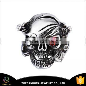 Professional jewelry factory supply skull shape naruto ring