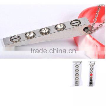 High quality factory price small moq stainless steel promote blood circulation energy quantum pendant