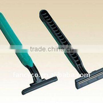 new twin blade disposable face shaving razor