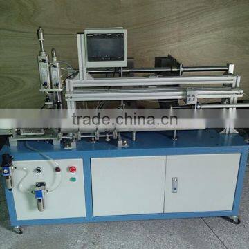 plastic tube hole cutting machine