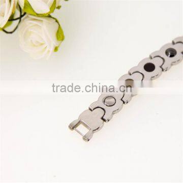 Wholesale Stainless Steel Bracelet With Silver Gold Magnetic for Men Trends Bracelets Jewelry photo-4