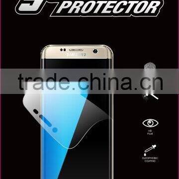 Full Cover Soft Clear TPU Film Not Tempered Glass Screen Protector for Huawei P9/P9 Plus With OEM & OEM Package
