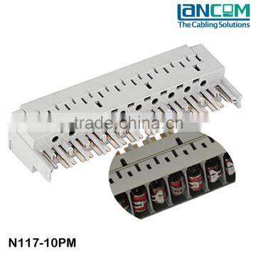 Lancom Fast delivery professional 10 pair protection module with 3 pole gas tube