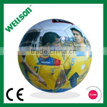 Photo soccer ball for fans