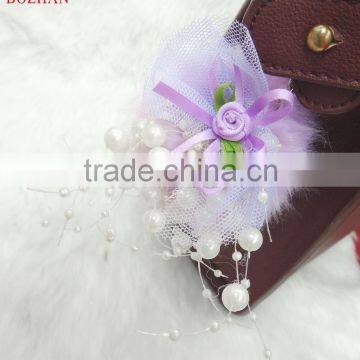 Maker Design Purple Pompom Keyring photo-2