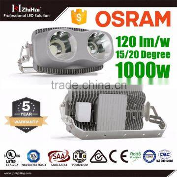 UL TUV SAA DLC ROHS approved ip67 5000w led flood light