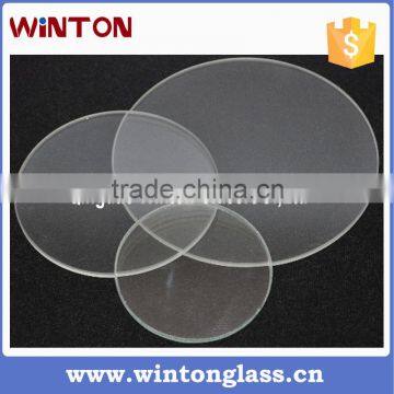 Tempered Glass Clear Quartz Plate Type