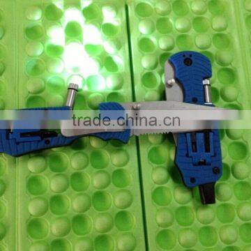 OEM Blue Outdoor Multi Knife With LED Flashlight photo-4