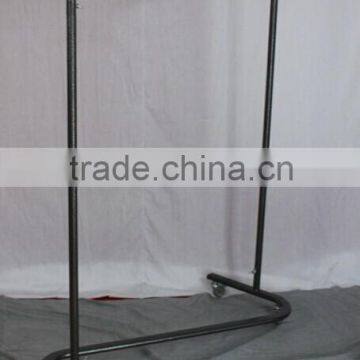 RH-YJ13 cheap cloth display racks 1200*500*1450 Q235 chrome plated Clothes Rack Stand Display metal clothes rack