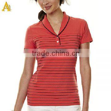 Fashion design Cotton blank tshirt no label, collar tshirt design