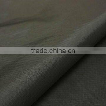 210t nylon 0.3 check taffeta fabric/waterproof nylon fabric