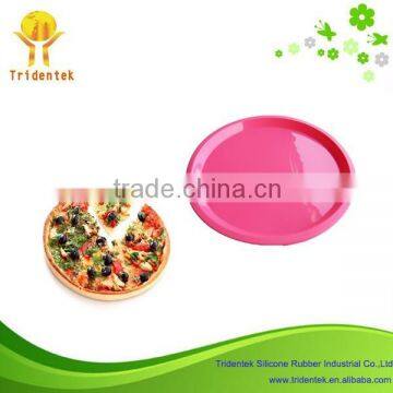 Fast Shipping Food Grade Round Shape Silicone Pizza Pan Manufacturers