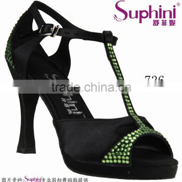 Black /White /Blue /Ssilver Dress Party Evening Shoes Customs Green Evening Shoes