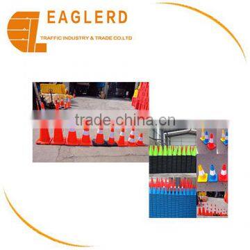 Orange PVC Traffic Cones for Road Safety