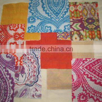 coushions at its hand made textile of the quilting in the cotton covers