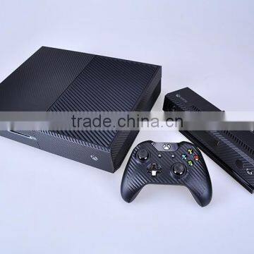 Factory New Arrival Custom Carbon Fiber Skin Vinyl Decal for Xbox One With Two Skins for Gamepad photo-3