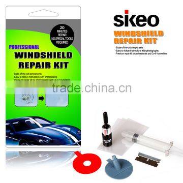 DIY auto glass repair WINDSCREEN REPAIR KIT MOQ only 48pcs