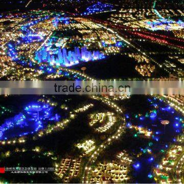 new product master plan model with lighting systerm