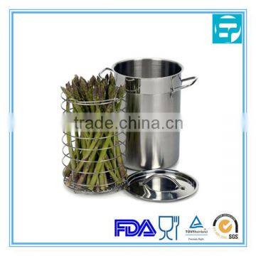 stainless steel jiangmen factory double bottom cooking pot