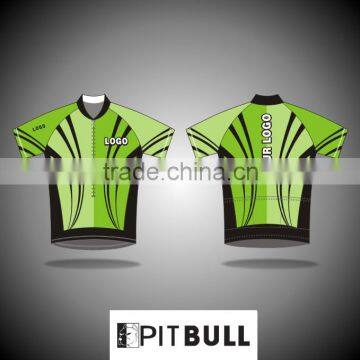 Cheap manufacturer custom quick dry polyester cycling jersey