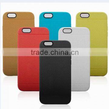 2014 new design hybrid case for iphone6 with various choices