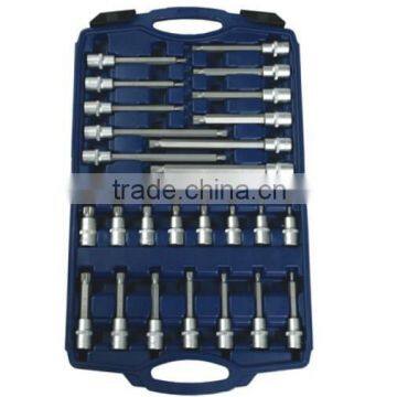 261/2" Dr. Ex-long spline bit socket set