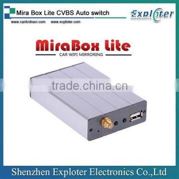 car standard Mira Box Lite CVBS Auto switch Screen mirroring