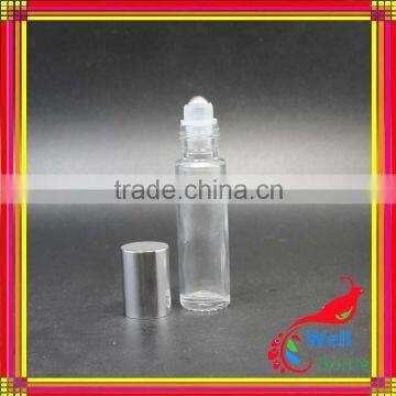 Roll On Sealing Type Glass Material 5ml roll on bottle