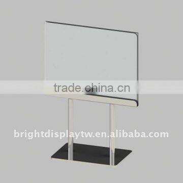 Acrylic sign holder/ Sign holder frame/ Counter top sign holder