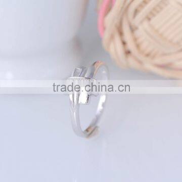 Hot Sale 925 Stering Silver Ring Zircon Design Lock Ring photo-5