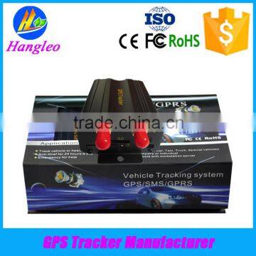 Hangleo Hot sale cheap price vehicle tracking device gps car tracker, gps tracker unit, gps car tracker tk103b