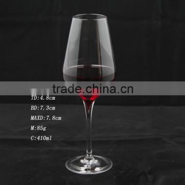 Hand made lead free crystal wine glass cup hot sale red wine glass with high quality