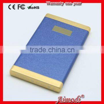 8000mah Colorful Aluminium Portable Power Bank Battery Charger photo-5