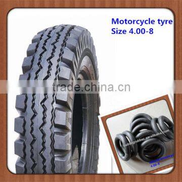 High quality three wheels BAJAJ motorcycle tyre and tube 4.00-8