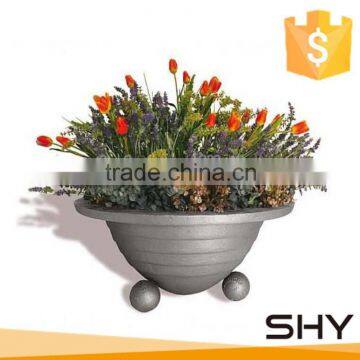 New model cast iron flowerpot stand for garden