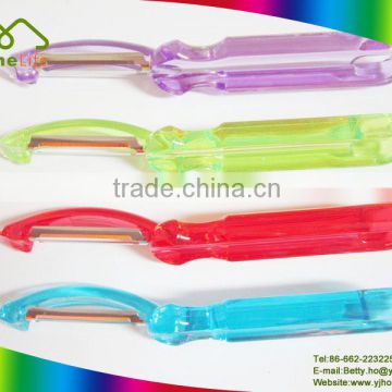 Hot sale PS Colorful Handle Kitchen Utensils & Gadgets New design High quality fancy vegetable peeler