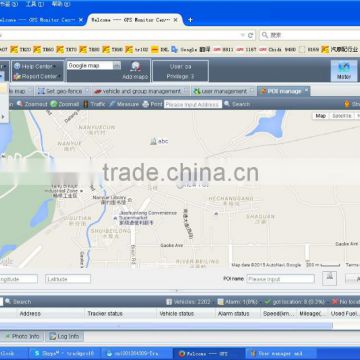 Web Based Software with Friendly User Interface and Poi gps tracking software