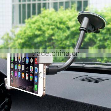 Universal Long Arm/neck 360 Degree Rotation Car Mount Cradle Holder for All Mobile Device, Cell Phone, Smart Phone, Iphone photo-5