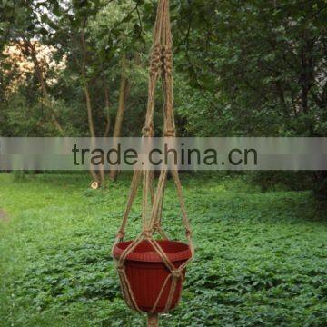 JUTE MACRAME PLANT HANGERS