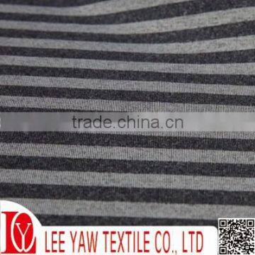 100% POLY STRIPE FABRIC MADE OF WICKING YARN