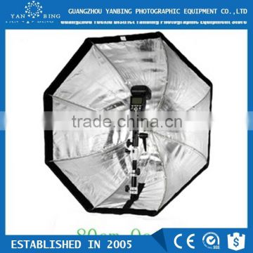 Factory supply professional speedlite octagonal umbrella softbox 80cm 32" octabox with grid