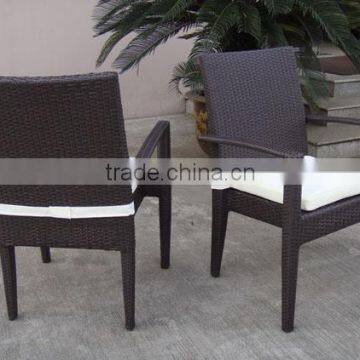 Rattan Table Chair Dining Room Set photo-5