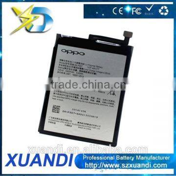 China factory supply mobile phone battery 2420mah smart phone battery BLP587 for OPPO R1C R1X R8207 R8205 R8200