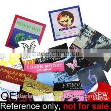 fashion accessories cheap woven custom garment label for clothing