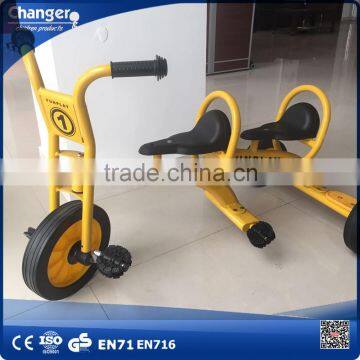 EN71 Approval best quality double seat children tricycle